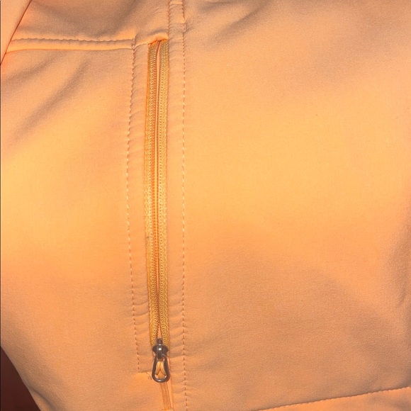 The North Face Vibrant Orange Fleece Jacket - Picture 5 of 6